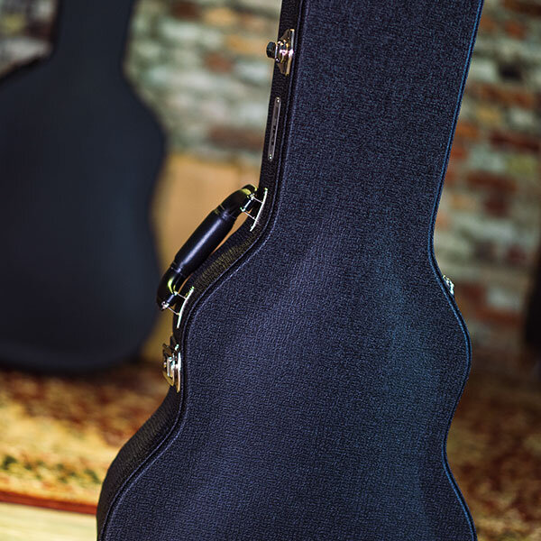 black hardshell case