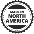 Made in North America badge